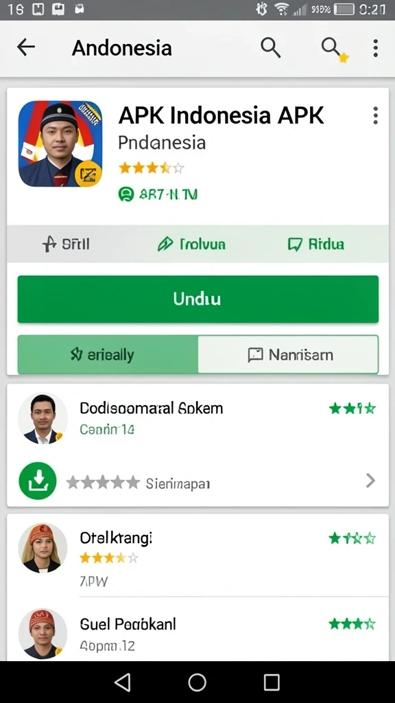 Tampilan antarmuka game yang menarik dan mudah digunakan.