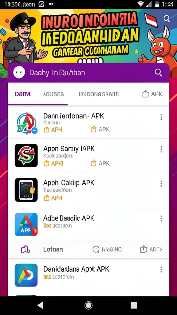 Screenshot menunjukkan karakter utama beraksi melawan monster.