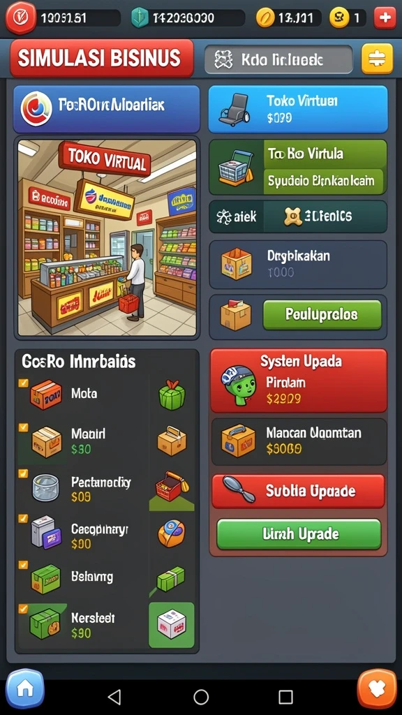 Tampilan antarmuka yang menarik dan intuitif.