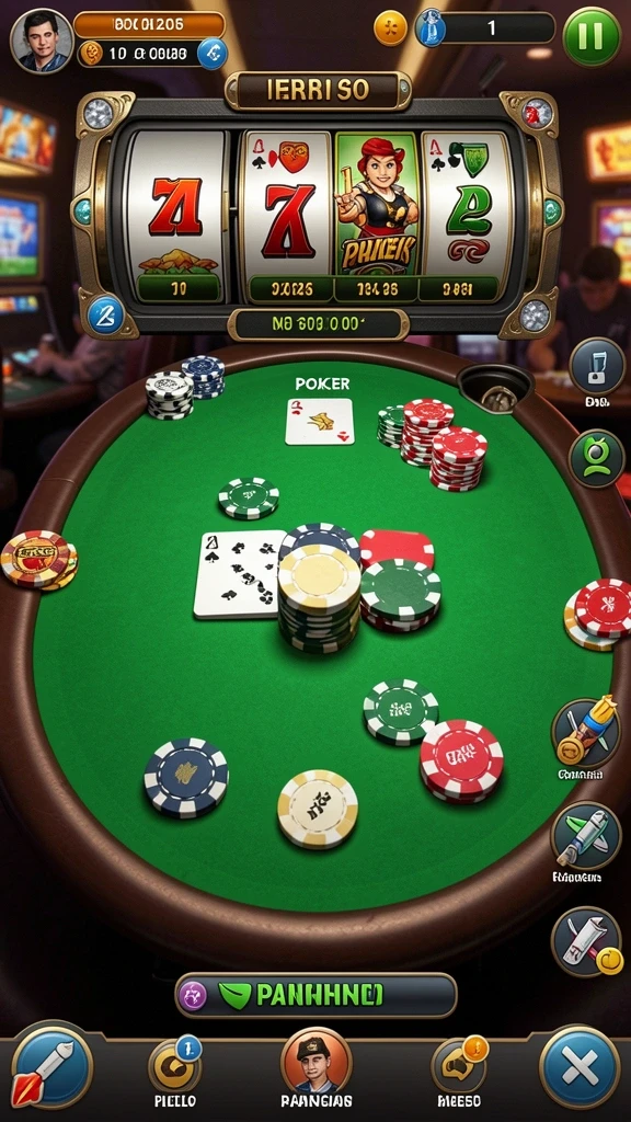 Tampilan grafis yang menarik dan warna-warni.