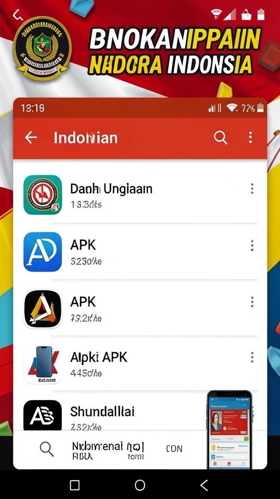 Tampilan awal yang menarik dan user-friendly.