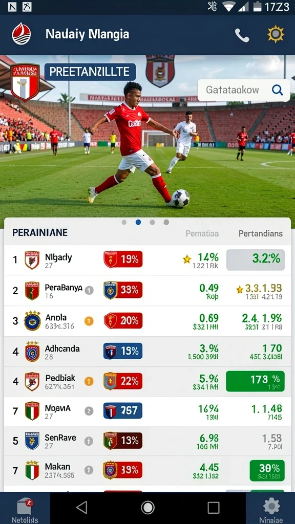 Tangkapan layar dari salah satu level menantang.