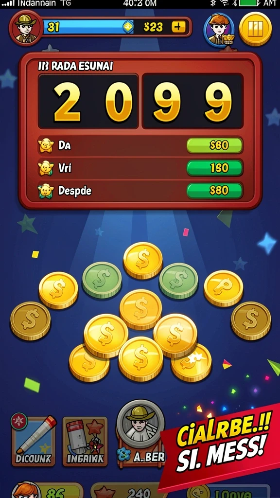 Fitur multiplayer yang memungkinkan bermain dengan teman.