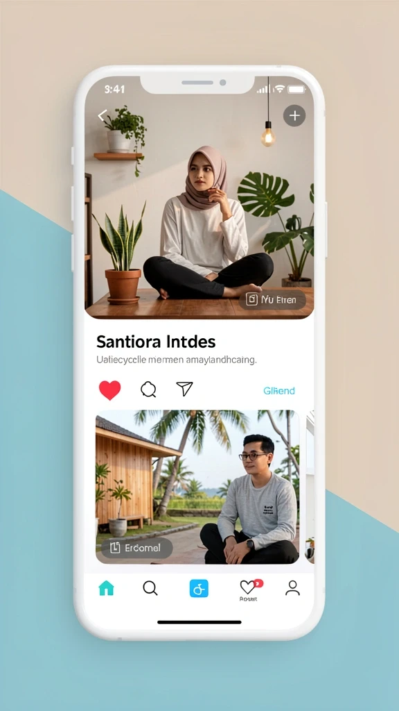 Tampilan antarmuka yang dinamis dan menarik.