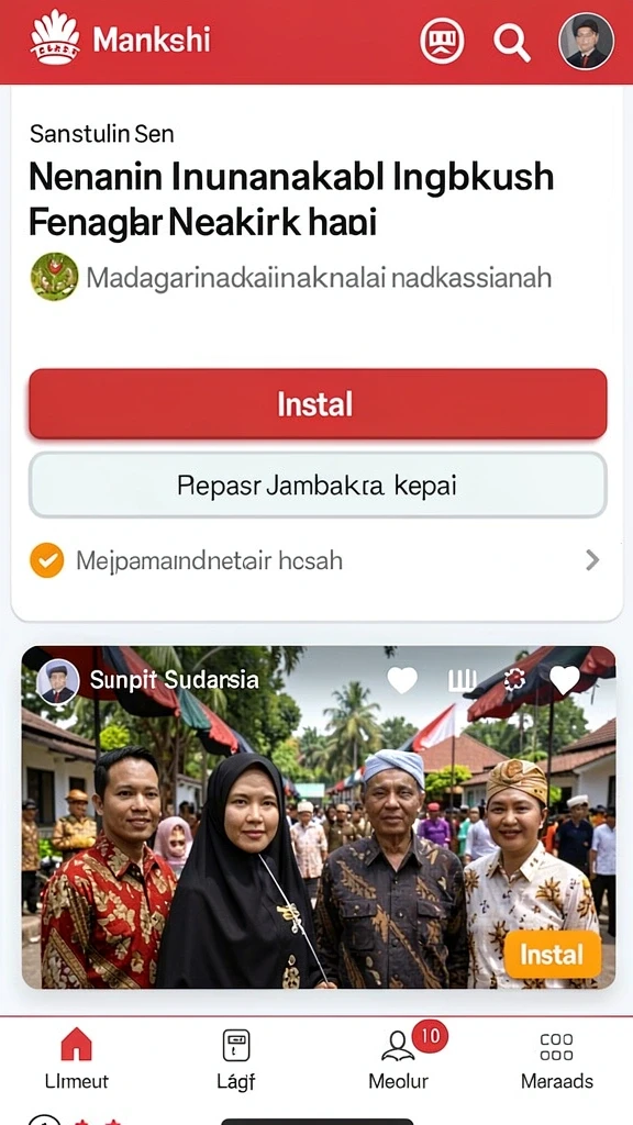 Gameplay yang seru dan menantang setiap level.