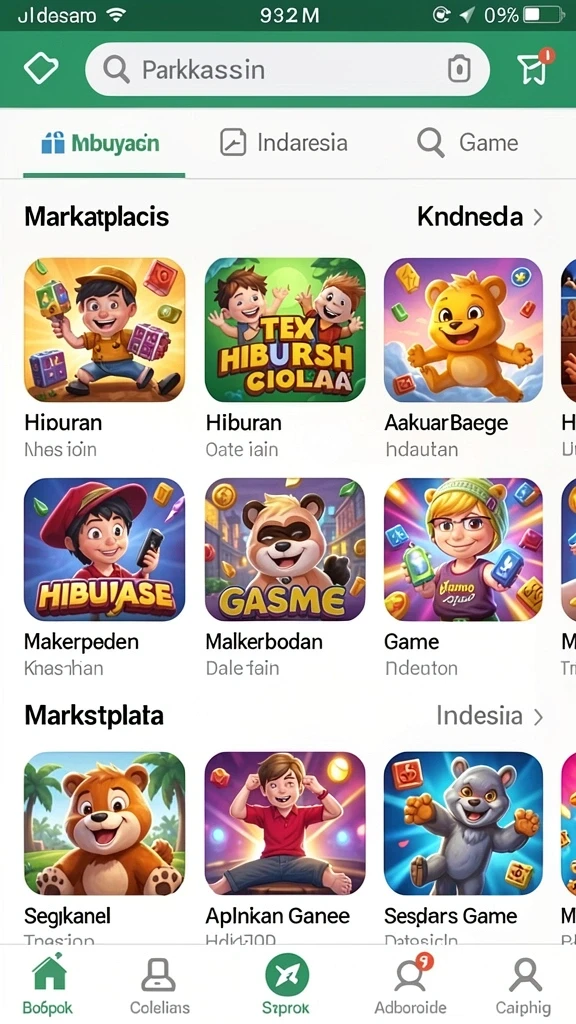 Fitur komunitas yang menghubungkan pemain di seluruh dunia.