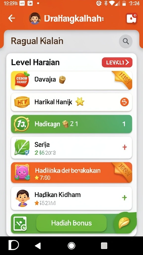 Beragam karakter unik dengan latar belakang menarik.