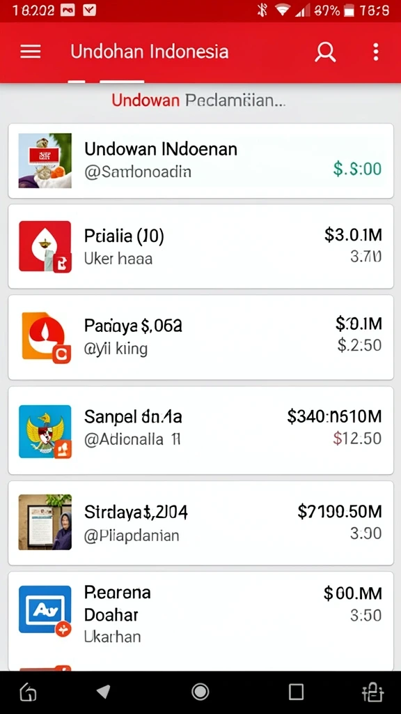 Tampilan visual yang menakjubkan dari INDORP.