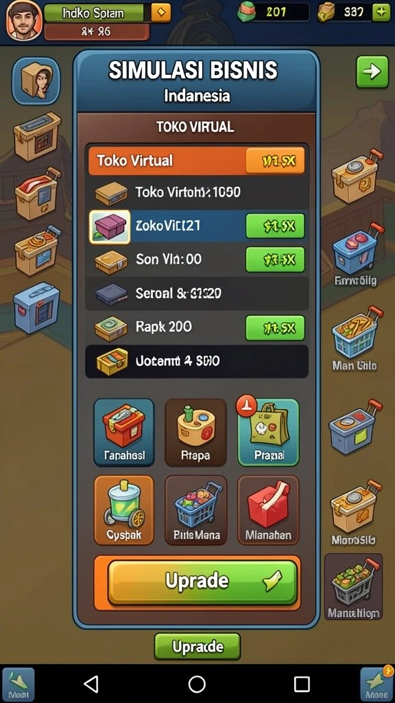 Tampilan utama INDOWIN168 dengan menu permainan.