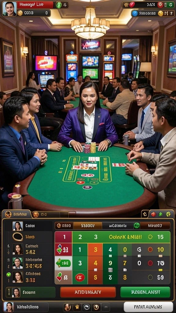 Screenshot menunjukkan berbagai pilihan tema slot.