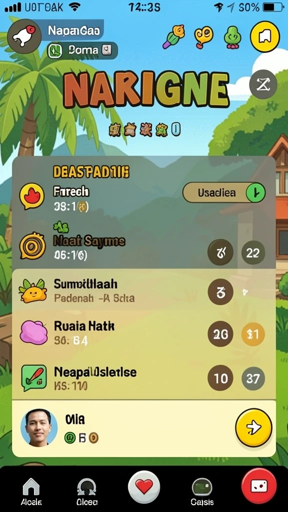 Tampilan awal aplikasi JAVO88 yang menarik.