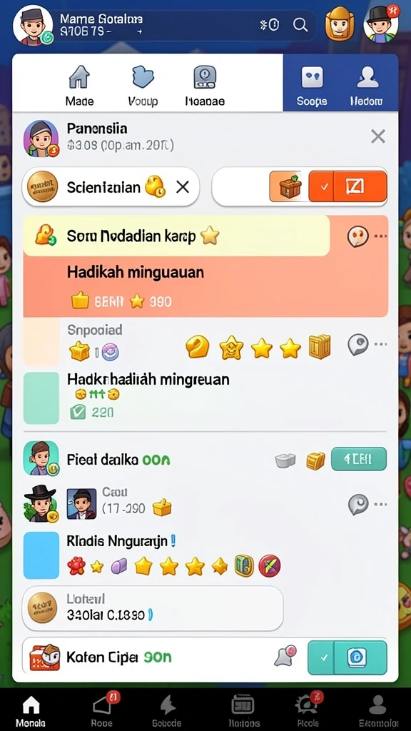 Tampilan antarmuka yang simpel dan user-friendly.