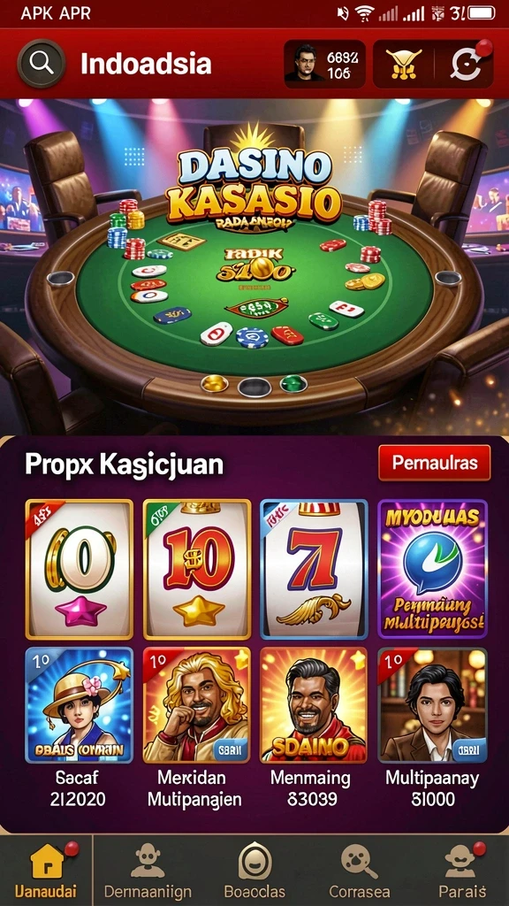Screenshot menampilkan variasi tema slot yang tersedia dalam LUXURY88.