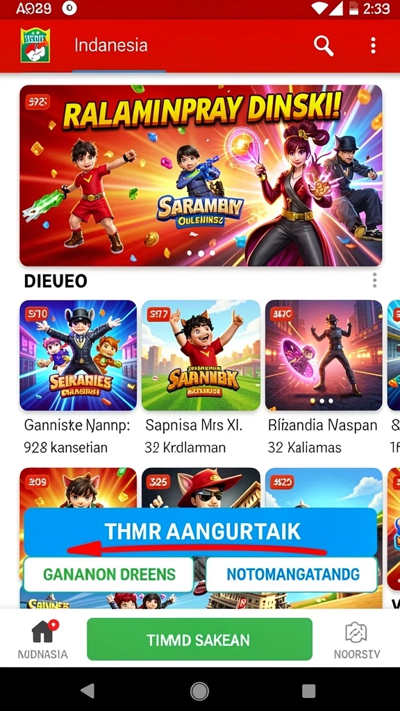 Tampilan antarmuka yang menarik dan mudah dipahami.
