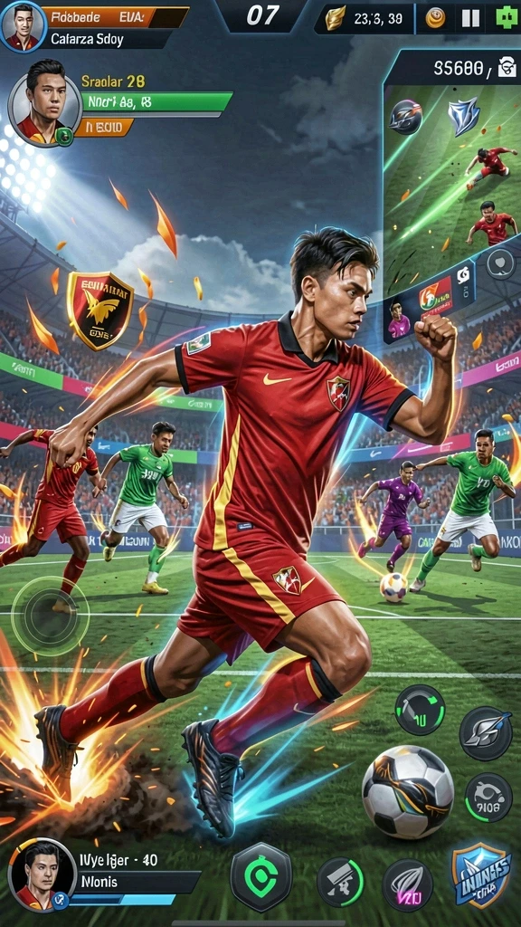Tampilan utama PK95 yang menarik dan intuitif.