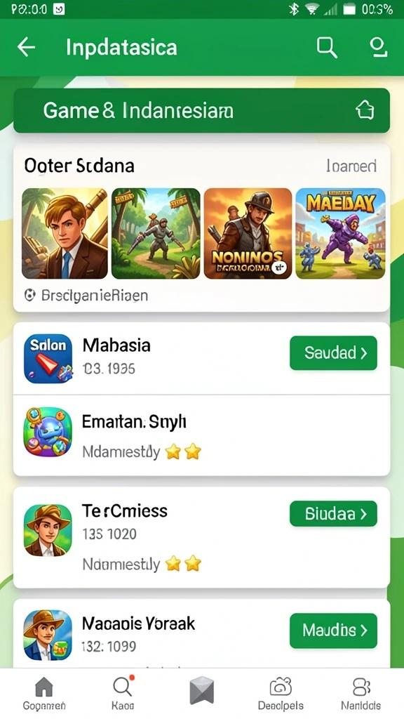 Karakter unik yang bisa dipilih dan dikustomisasi.