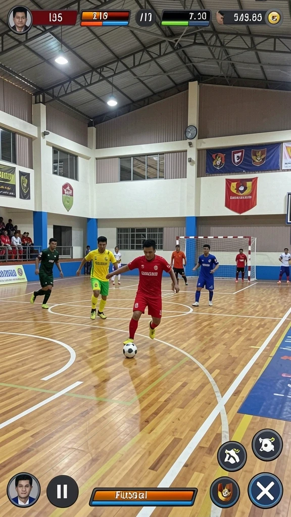 Level menantang yang penuh dengan rintangan menarik.