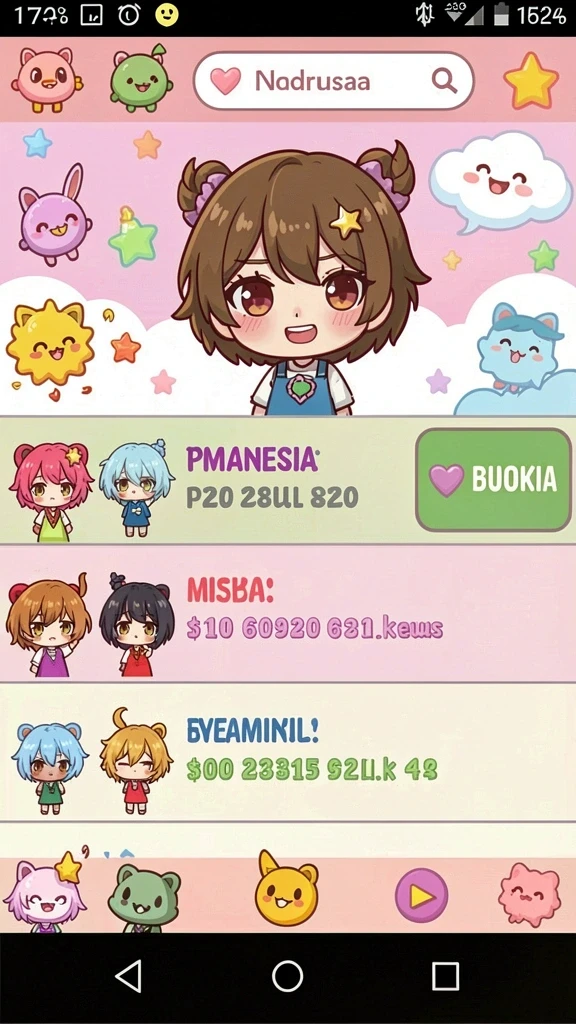 Tampilan grafis yang menawan dan penuh warna.