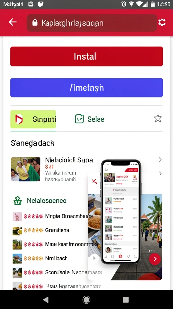 Karakter unik yang dapat dipilih.