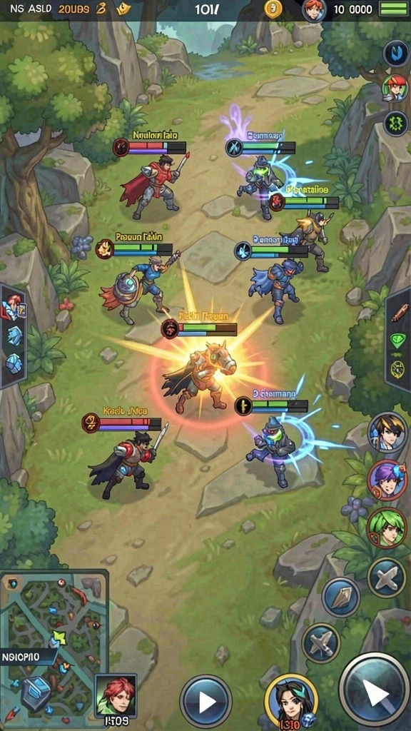 Karakter unik dan menarik dalam game.