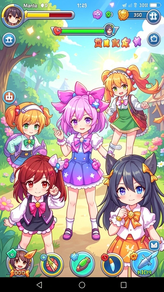 Screenshot gameplay di level yang menantang dan seru.
