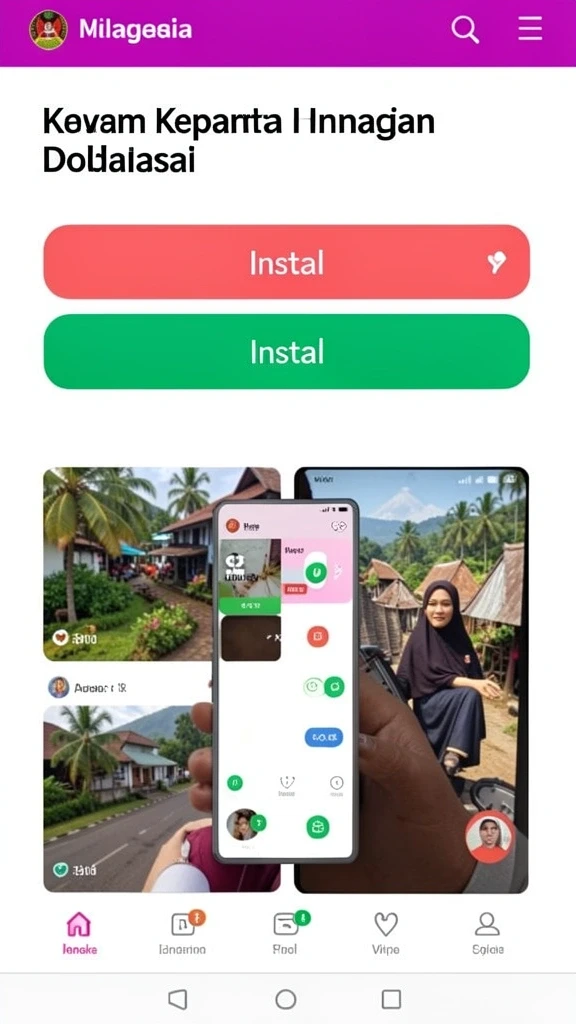 Screenshot menampilkan karakter terbang di atas pemandangan yang indah.