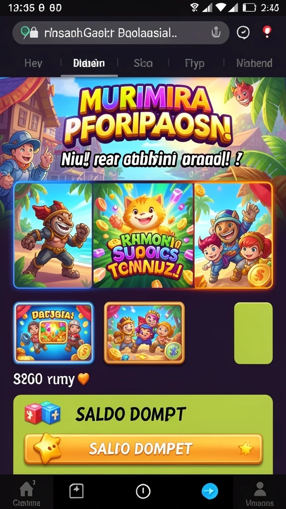 Screenshot memperlihatkan leaderboard dengan pemain teratas.