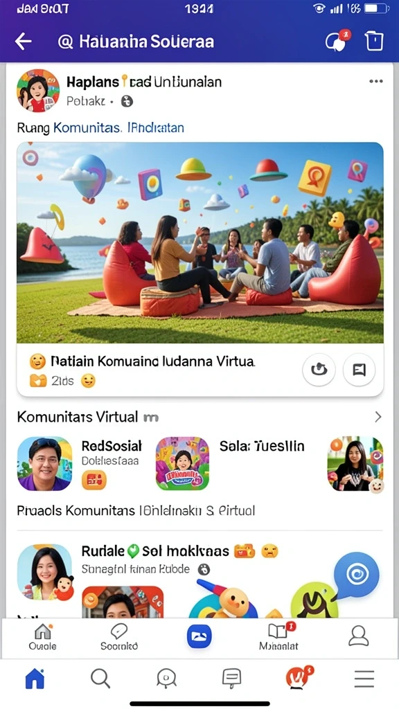 Tampilan antarmuka pengguna yang intuitif.
