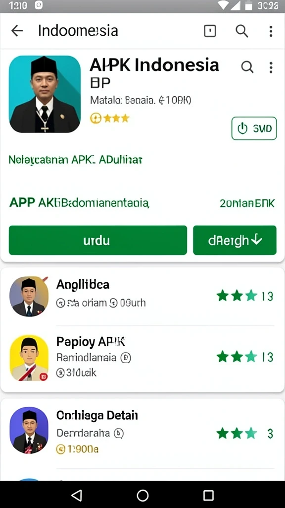 Grafis permainan yang mendetail dan realistis.