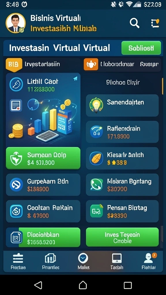 Mode permainan yang seru dan kompetitif.