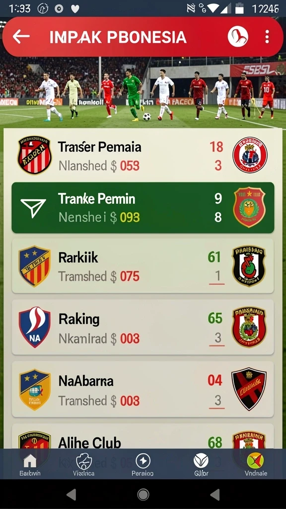 Fitur analisis prediksi angka yang membantu pemain.