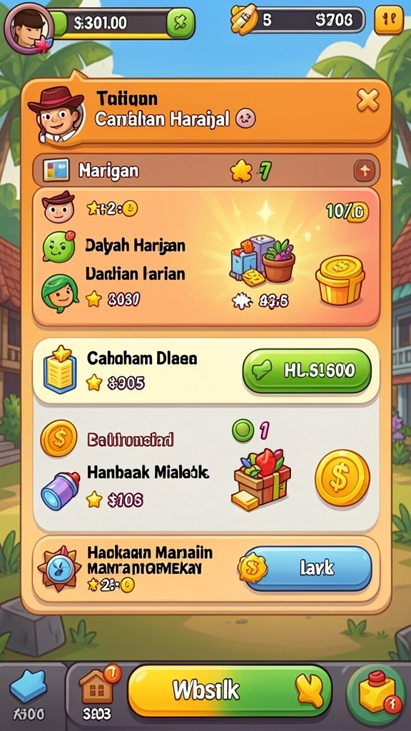 Tampilan antarmuka yang menarik dan mudah digunakan.