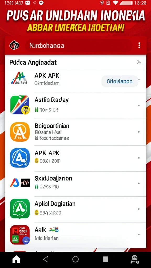 Berbagai karakter unik tersedia untuk dipilih.