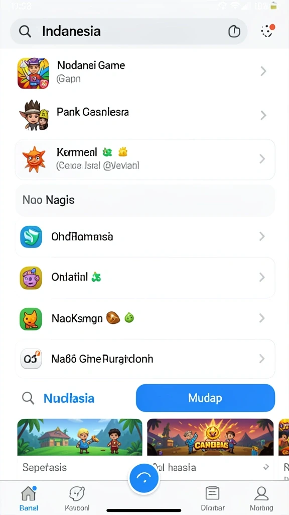 Pengalaman bermain yang seru dan menantang.