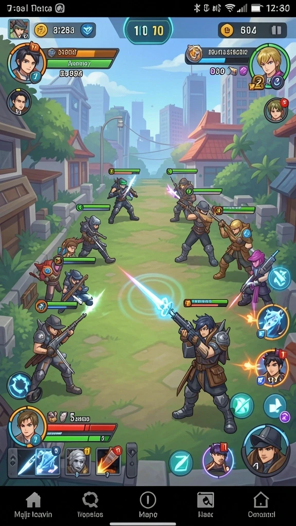 Tampilan antarmuka yang intuitif dan menarik.