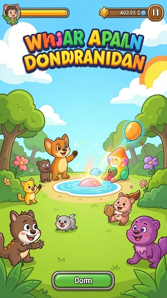Gameplay seru dengan tantangan baru setiap level.